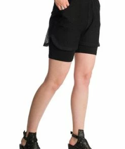 Banned Spirit Walker Shorts -Spooky Threads 1627496253ST81047 20HD59060RED 1570 300x