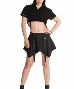 Banned Lexon Skirt 9 Banned Lexon Skirt -Spooky Threads 1627496826HD59059BLK 20SK25363BLK 1113 300x