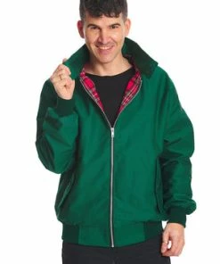 Banned Unisex Harrington Jacket -Spooky Threads 1641210013JBN615GRN4176 300x