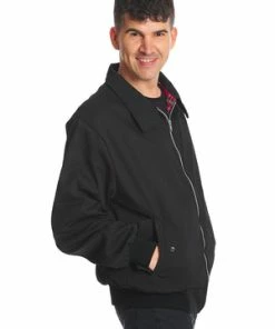 Banned Unisex Harrington Jacket -Spooky Threads 1641210132JBN615BRLK 204146 300x