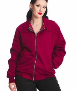 Banned Unisex Harrington Jacket -Spooky Threads 1641210248JBN615BRG4339 300x