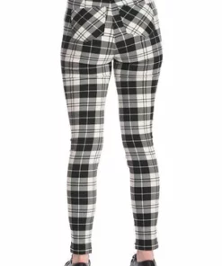 Banned Rumor Has It Trousers 33 Banned Rumor Has It Trousers -Spooky Threads 1642506234TR31140BLK 20WHT3599 300x