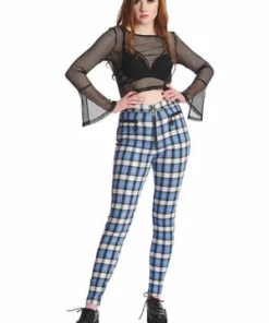 Banned Rumor Has It Trousers 39 Banned Rumor Has It Trousers -Spooky Threads 1642506246TR31140 20BLUE3010 300x