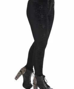 Banned Dream Crusher Leggings -Spooky Threads 1642518189LG67041BLK 20TP10472 20BLK3560 300x