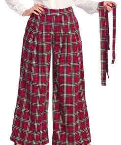 Banned Winter Check Swing Trouser