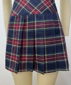 Banned Sisterhood Skirt -Spooky Threads 1642626257SK25405 20NVY 6759 300x