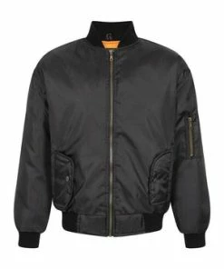 Banned Flight Jacket -Spooky Threads 1644564171JKM63042 BLACK 01 300x