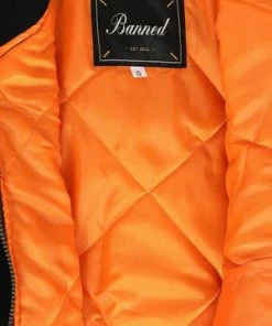 Banned Flight Jacket -Spooky Threads 1644564171JKM63042 BLACK 05 300x