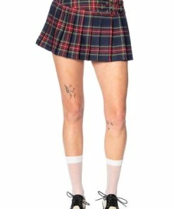Banned Darkdoll Mini Skirt -Spooky Threads 16473358771549050362SBN216 20NAVY 20 2 300x