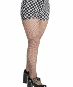 Banned Checkers Shorts -Spooky Threads 1659022186ST81069 20BLK 3 300x