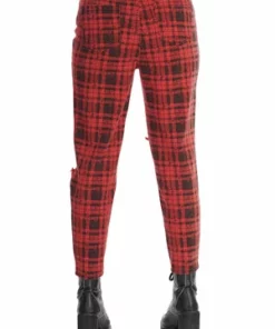 Banned Creep Trousers 8 Banned Creep Trousers -Spooky Threads 1659026301TR31149RED 4 300x
