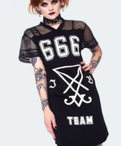 Jawbreaker 666 Team Support Jersey Dress