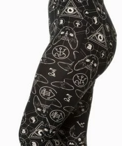 Banned 9 Lives Leggings -Spooky Threads 9 lives leggings banned 4 300x
