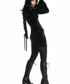 Banned Big Crush Hoodie Dress -Spooky Threads Big Crush Hoodie Dress Banned 11 300x