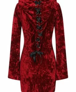 Banned Big Crush Hoodie Dress -Spooky Threads Big Crush Hoodie Dress Banned 7 300x