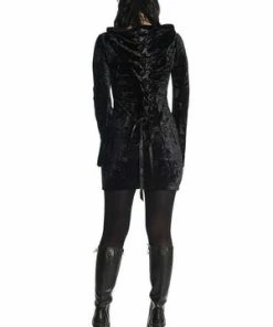 Banned Big Crush Hoodie Dress -Spooky Threads Big Crush Hoodie Dress Banned 9 300x