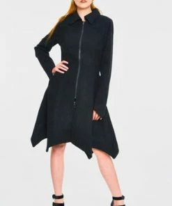 Jawbreaker Bite Me Bat Hem Coat -Spooky Threads Bite Me Bat Hem Coat Jawbreaker 3 300x