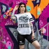 Toxico Bolt Skull Mesh Tee -Spooky Threads Bolt Skull Mesh Tee Toxico 300x