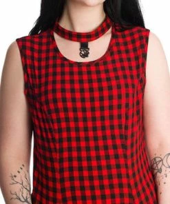 Banned Amaranthe Dress -Spooky Threads DR16588 20RED 0826 300x