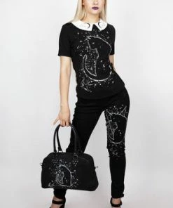 Jawbreaker Galaxy Cat Drainpipe Trousers -Spooky Threads Galaxy Cat Drainpipe Trousers Jawbreaker 3 300x