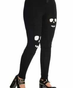 Banned Dead Souls Leggings -Spooky Threads LG67028BLK 1329 300x