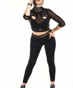 Jawbreaker Leggings With O-ring Detail At Side Seams 10 Jawbreaker Leggings With O-ring Detail At Side Seams -Spooky Threads Leggings With O ring Detail At Side Seams Jawbreaker 4 300x