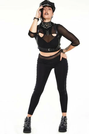 Jawbreaker Leggings With O-ring Detail At Side Seams 6 Jawbreaker Leggings With O-ring Detail At Side Seams - Image 4