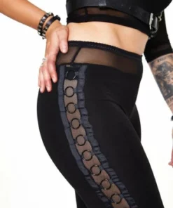 Jawbreaker Leggings With O-ring Detail At Side Seams 11 Jawbreaker Leggings With O-ring Detail At Side Seams -Spooky Threads Leggings With O ring Detail At Side Seams Jawbreaker 5 300x