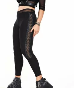 Jawbreaker Leggings With O-ring Detail At Side Seams