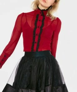 Jawbreaker Mesh Mini Skirt