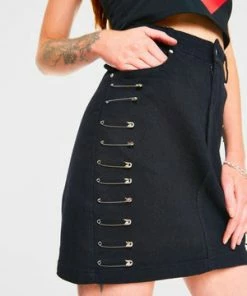 Jawbreaker Pins And Needles Skirt -Spooky Threads Pins and Needles Skirt Jawbreaker 4 300x