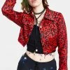 Jawbreaker Red Leopard Print Jacket 2 Jawbreaker Red Leopard Print Jacket -Spooky Threads Red Leopard Print Jacket Jawbreaker 300x