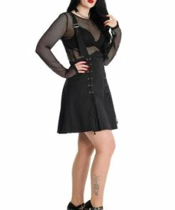 Banned Astaroth Skirt 8 Banned Astaroth Skirt -Spooky Threads SK25375BLK 1068 300x