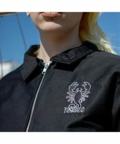 Toxico Scorpion Harrington Jacket -Spooky Threads Scorpion Harrington Jacket Toxico 6 300x