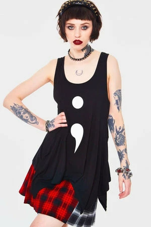 Jawbreaker Semicolon Mental Health Awareness Charity T-Shirt 3 Jawbreaker Semicolon Mental Health Awareness Charity T-Shirt