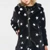 Jawbreaker Starry Eyes Faux Fur Coat -Spooky Threads Starry Eyes Faux Fur Coat Jawbreaker 300x