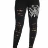 Banned Skeleton Butterfly Leggings -Spooky Threads TP10440 20LG67033 0749 300x