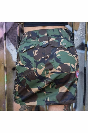 Toxico Woodland Camo Skirt 7 Toxico Woodland Camo Skirt - Image 5