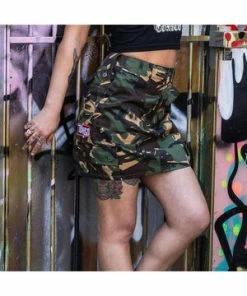 Toxico Woodland Camo Skirt