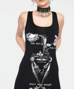 Jawbreaker Alchemical Recipe Witchy Dress With Back Ties -Spooky Threads alchemical recipe witchy dress with back ties dra 9469 01.1146 300x