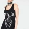 Jawbreaker Alchemical Recipe Witchy Dress With Back Ties -Spooky Threads alchemical recipe witchy dress with back ties dra 9469 03.1146 300x