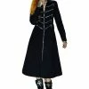 Dr Faust Alternative Matrix Long Cotton Black Coat - Bellona -Spooky Threads alternative matrix long cotton black coat bellona dr faust 300x
