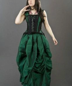 Burleska Ballgown Victorian Maxi Skirt In Taffeta 13 Burleska Ballgown Victorian Maxi Skirt In Taffeta -Spooky Threads ballgown victorian maxi skirt in taffeta burleska 5 300x