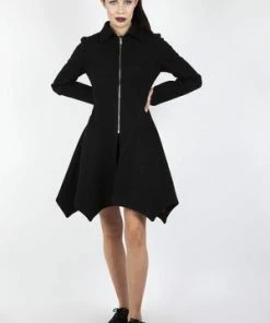 Jawbreaker Bite Me Bat Hem Coat -Spooky Threads bite me bat hem coat jawbreaker 5 300x