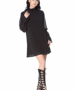 Banned Black Lines Dress
