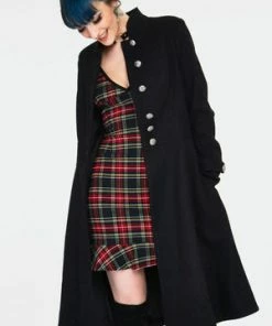 Jawbreaker Black Military Coat