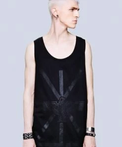 Long Clothing Boy Union Vest - Unisex -Spooky Threads boy union vest unisex long clothing 3 300x