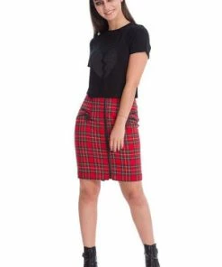 Banned Broken Heart Jersey Top -Spooky Threads broken heart jersey top banned 3 300x