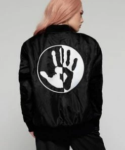Long Clothing By Any Means MA1 Jacket - Unisex -Spooky Threads by any means ma1 jacket unisex long clothing 5 300x