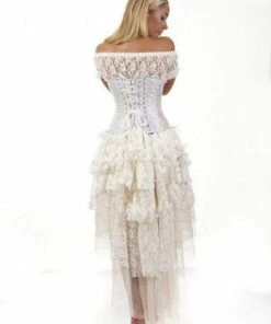 Burleska Candy Underbust Burlesque Corset In King Brocade -Spooky Threads candy underbust burlesque corset in king brocade burleska 4 300x